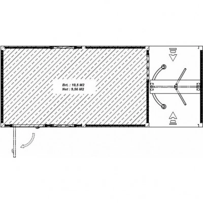 Мобильный бокс CAME CONTAINER 6M A 001PSGC6MA Мобильный бокс CAME CONTAINER 6M A 001PSGC6MA