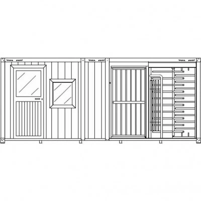 Мобильный бокс CAME CONTAINER 6M B 001PSGC6MB Мобильный бокс CAME CONTAINER 6M B 001PSGC6MB