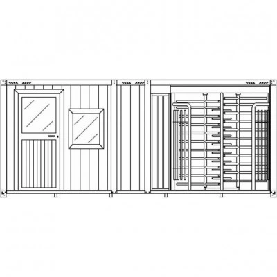Мобильный бокс CAME CONTAINER 6M C 001PSGC6MC Мобильный бокс CAME CONTAINER 6M C 001PSGC6MC