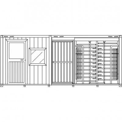 Мобильный бокс CAME CONTAINER 6M D 001PSGC6MD Мобильный бокс CAME CONTAINER 6M D 001PSGC6MD