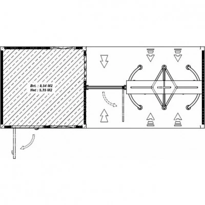 Мобильный бокс CAME CONTAINER 6M D 001PSGC6MD Мобильный бокс CAME CONTAINER 6M D 001PSGC6MD