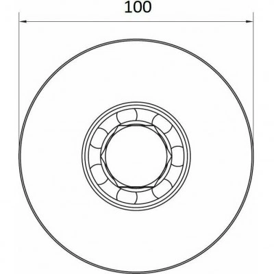 Колесо CAME WO 1024 1700030 Колесо CAME WO 1024 1700030