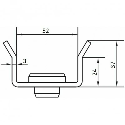 Улавливатель CAME DOCK 52 1700055 Улавливатель CAME DOCK 52 1700055