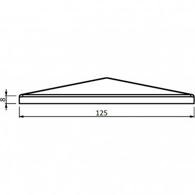 Заглушка CAME ROOF 12 B 1700065 Заглушка CAME ROOF 12 B 1700065