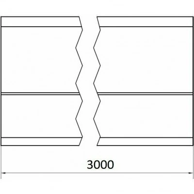 Направляющий рельс CAME STAGE LB 3 1700178 Направляющий рельс CAME STAGE LB 3 1700178