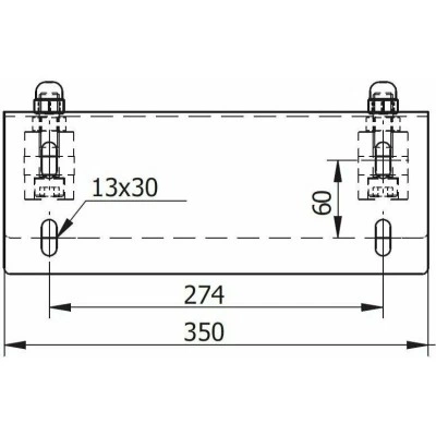 Направляющая скоба CAME GRM 4 1700186 Направляющая скоба CAME GRM 4 1700186