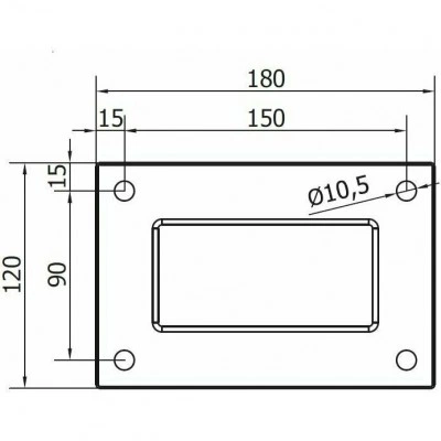 Кронштейн CAME PARK L 350 1700197 Кронштейн CAME PARK L 350 1700197