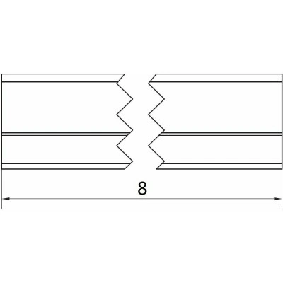 Направляющий рельс CAME STAGE SB 8 1700999 Направляющий рельс CAME STAGE SB 8 1700999