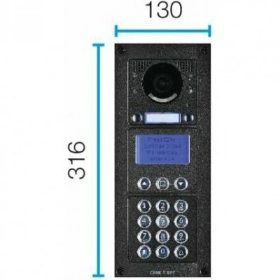 Комплект рамки и накладки CAME MTMTP3MVR 60020760 Комплект рамки и накладки CAME MTMTP3MVR 60020760