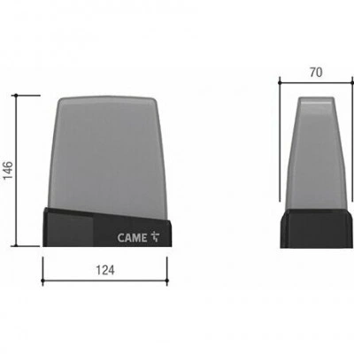 Сигнальная лампа CAME KRX1FXSO 806LA-0010 Сигнальная лампа CAME KRX1FXSO 806LA-0010