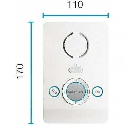 Абонентское устройство CAME PEC IP WH 840CC-0010 Абонентское устройство CAME PEC IP WH 840CC-0010