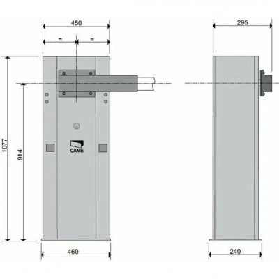 Комплект шлагбаума CAME G6000 Classico G6000 KIT Комплект шлагбаума CAME G6000 Classico G6000 KIT