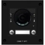 Вызывная вандалозащитная IP-видеопанель MTM VR с 2 кнопками. 1 модуль, цвет темно-серый CAME MKITVIP-12V