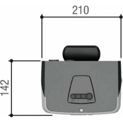 Комплект автоматики для секционных ворот CAME VER13DMS 2.25 GSM Connect V13DMS2.25_GSM_KIT Комплект автоматики для секционных ворот CAME VER13DMS 2.25 GSM Connect V13DMS2.25_GSM_KIT